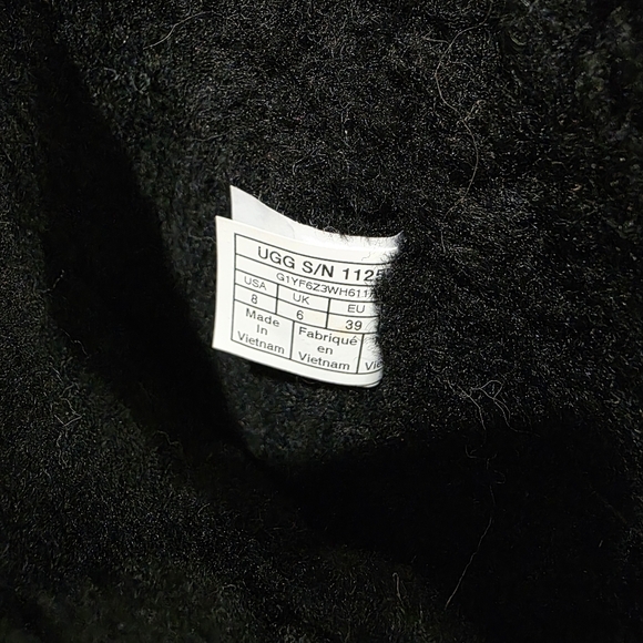 New! UGG Mini Bailey Bow Glimmer Boots - Picture 6 of 7